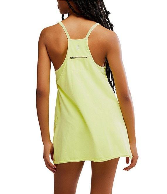 FP Movement Hot Shot V-Neck Sleeveless Patch Pocket Mini Dress Product Image