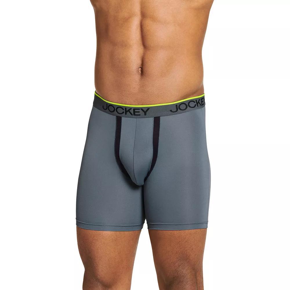 Mens Jockey Chafe-Proof Pouch Microfiber 6 3-Pack +1 Bonus Boxer Briefs Product Image