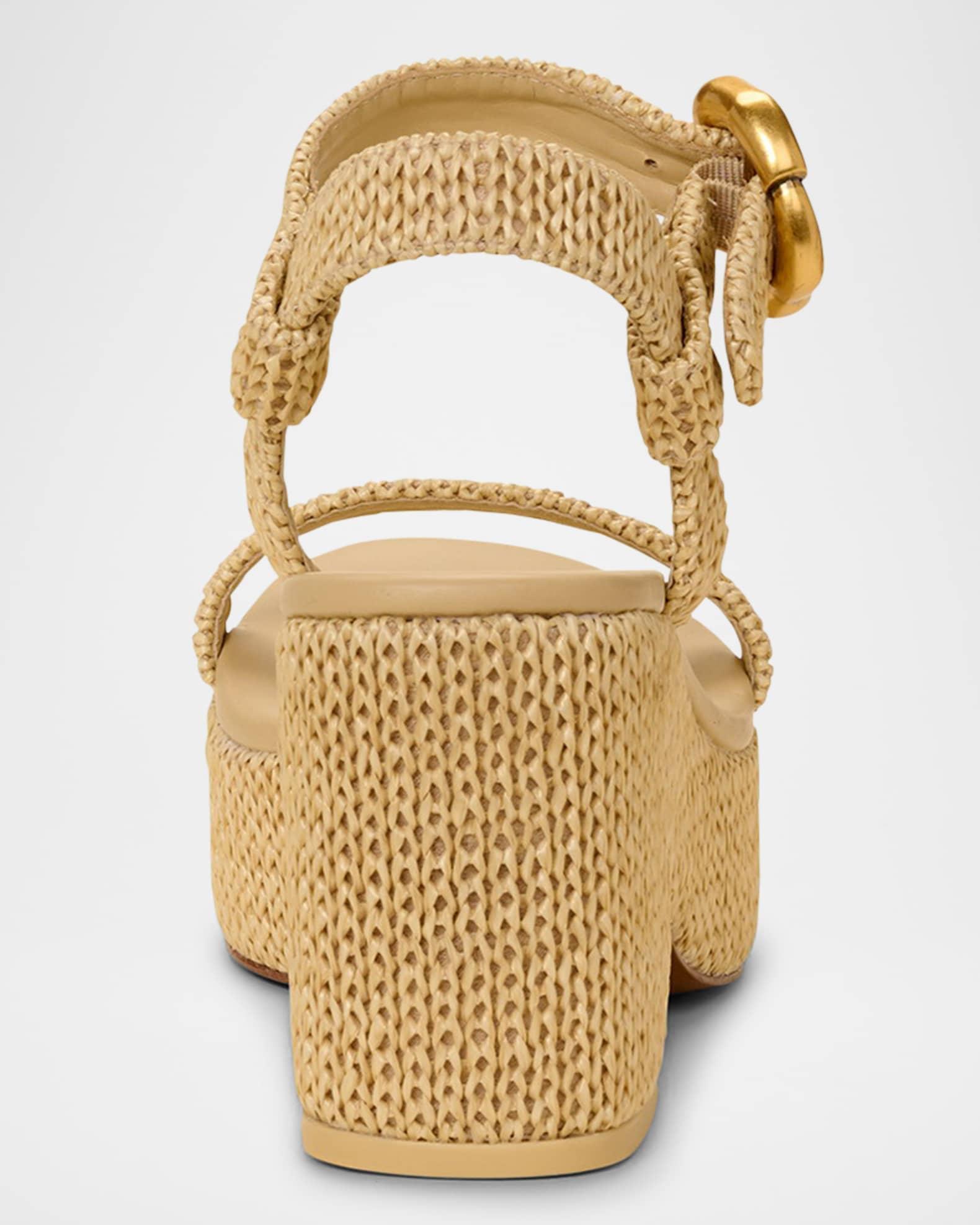 Clara Ankle-Strap Platform Sandals Product Image