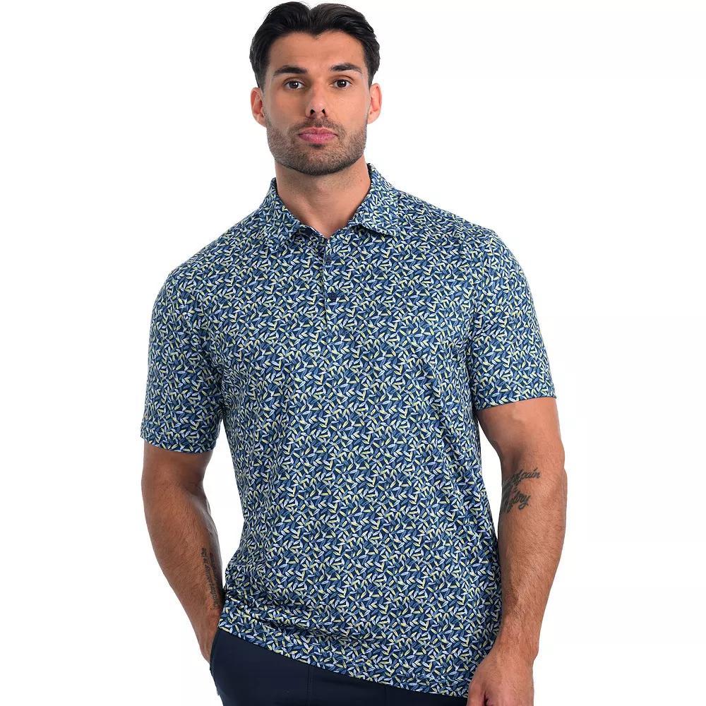 Men's Antigua Seasons Polo, Size: XL, Nautical Blue Product Image