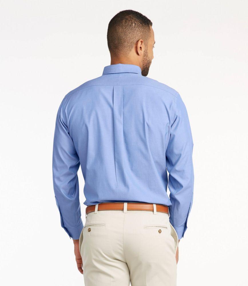 
                            Men's Wrinkle-Free Pinpoint Oxford Cloth Shirt, Traditional Fit
                         Product Image