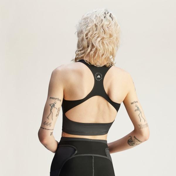 adidas by Stella McCartney Two-Tone Zipped Crop Top Product Image