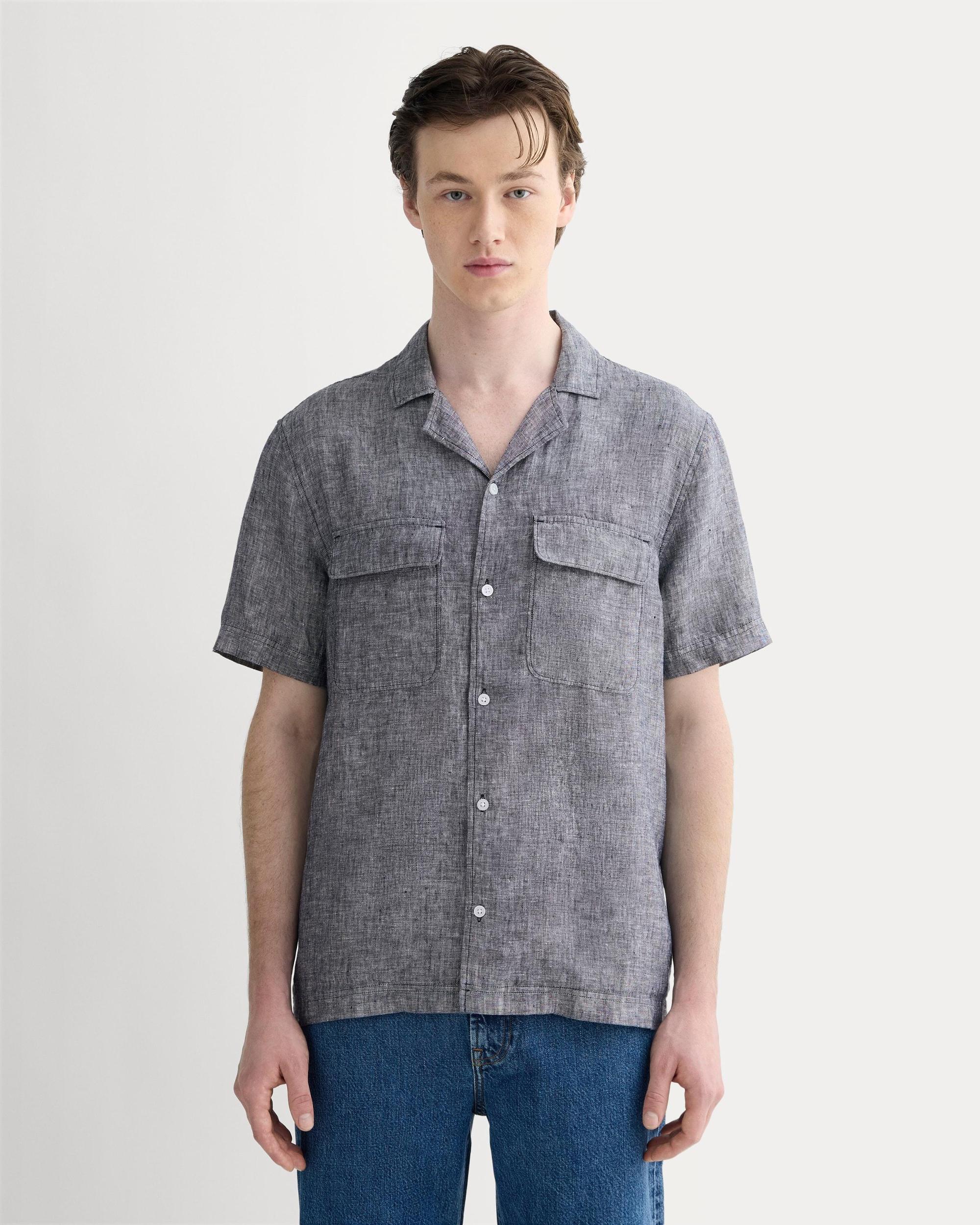The Resort Shirt in Linen Product Image