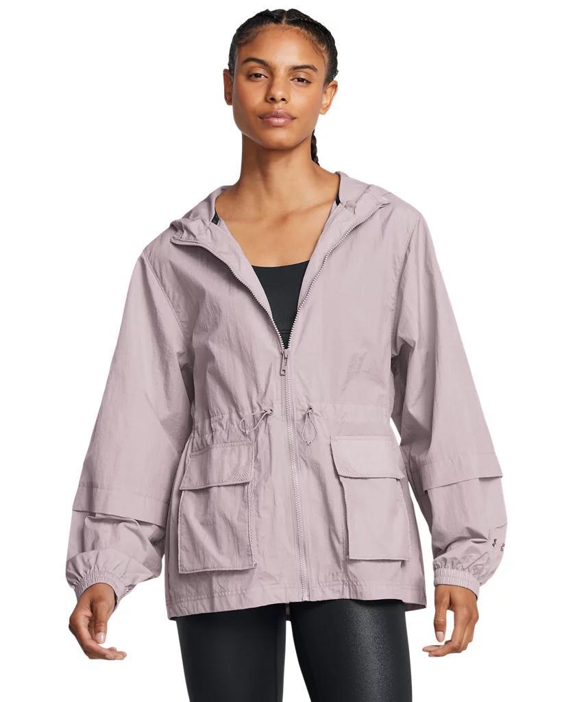 Women's UA Crinkle Woven Jacket Product Image