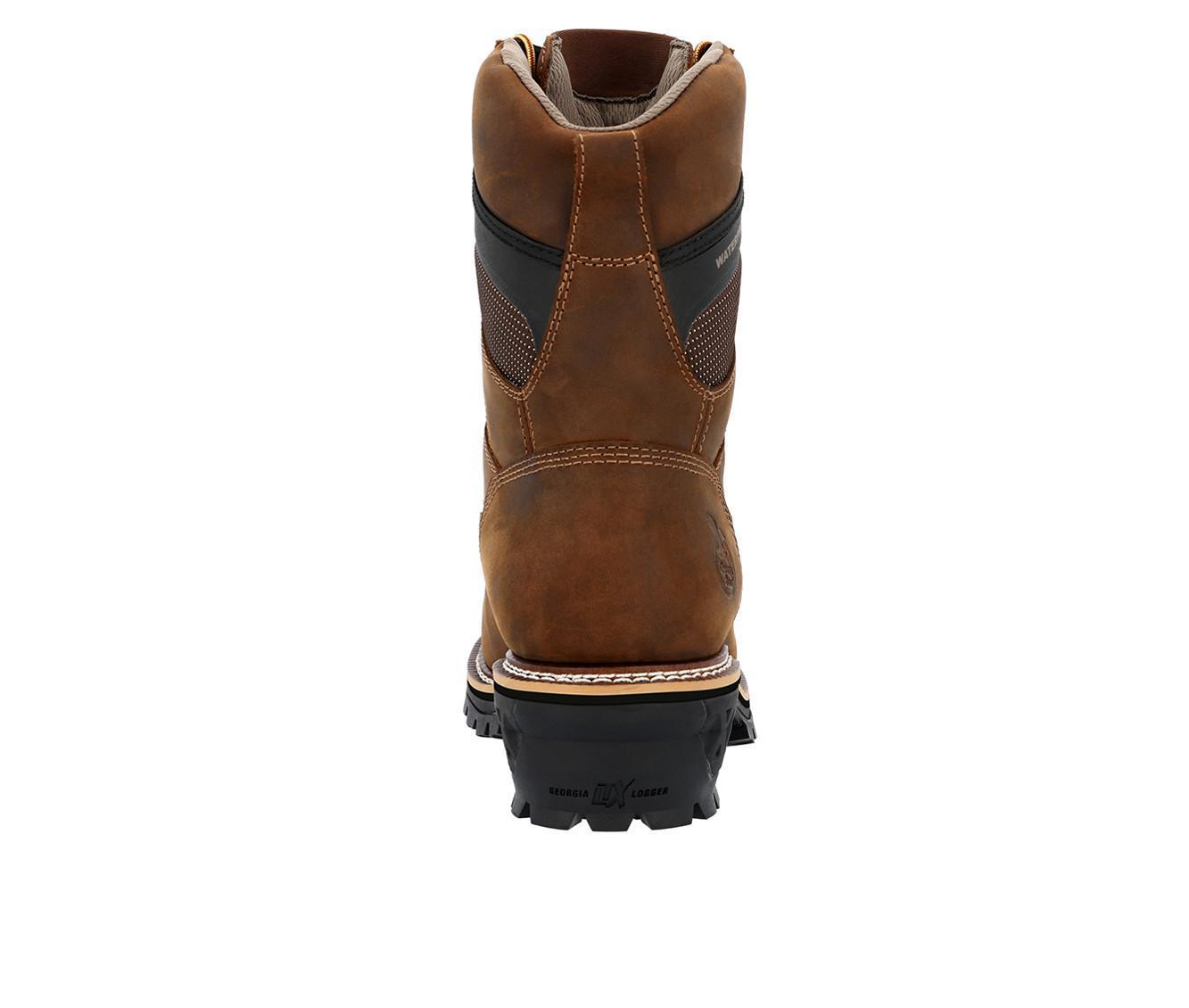 Men's Georgia Boot LTX Logger Composite Toe Waterproof Work Boots Product Image