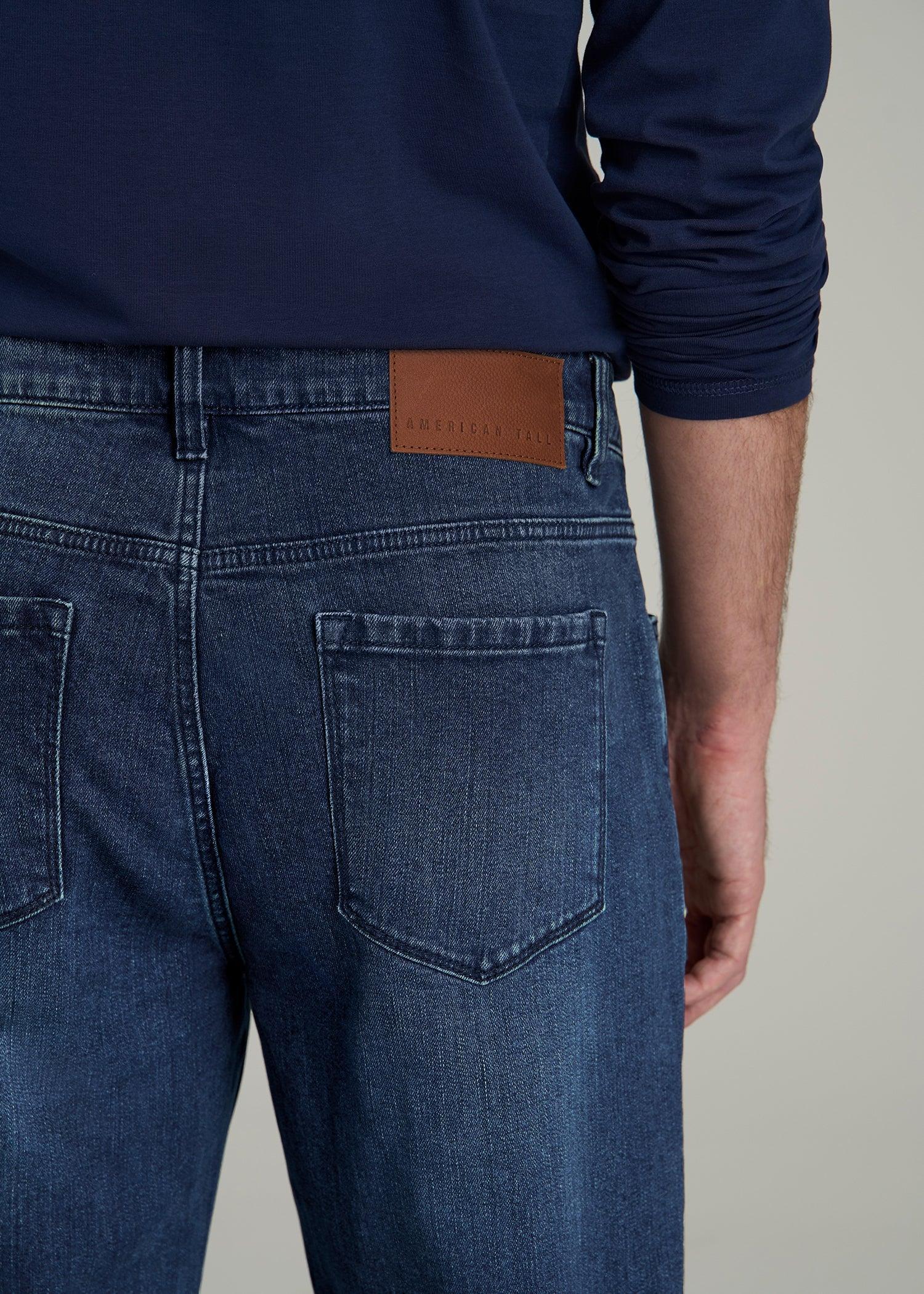J1 STRAIGHT LEG Jeans for Tall Men in Atlantic Blue Product Image