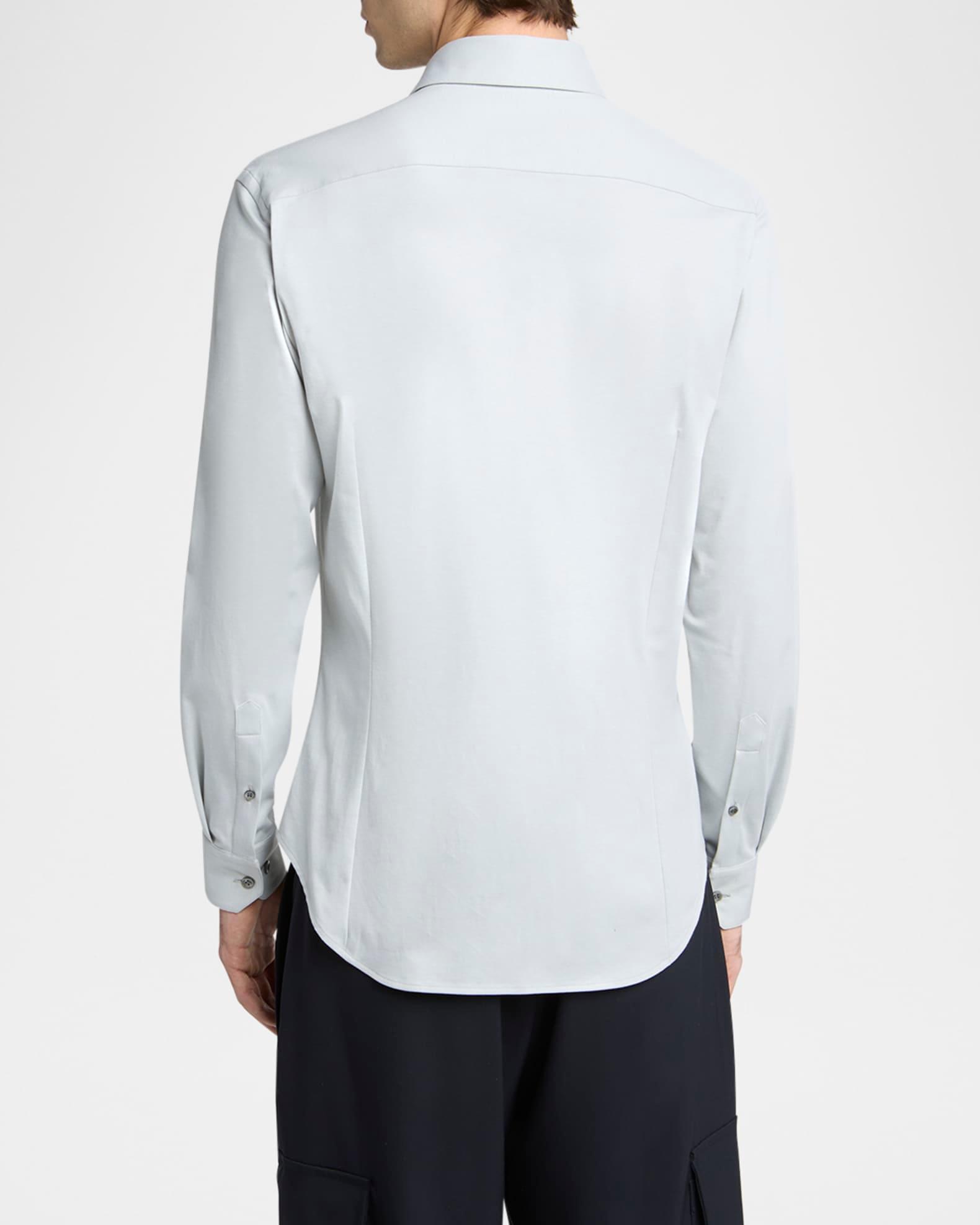 Men's Cotton Stretch Jersey Dress Shirt Product Image