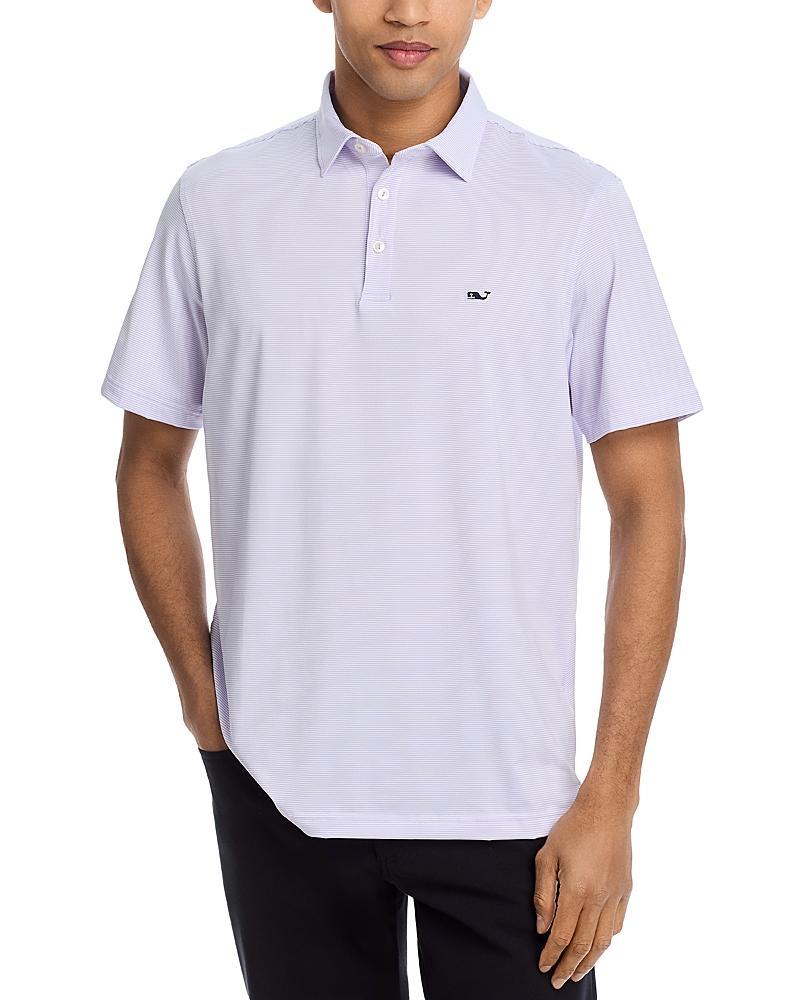 Vineyard Vines St. Jean Stripe Sankaty Regular Fit Polo Shirt Product Image