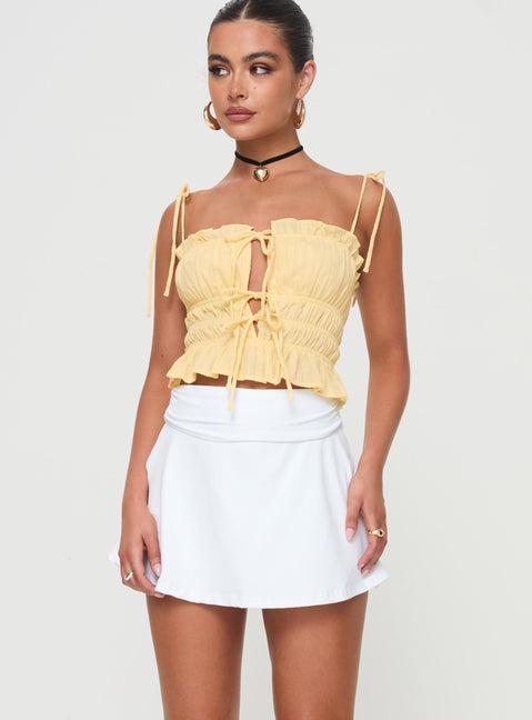 Reema Skort White Product Image