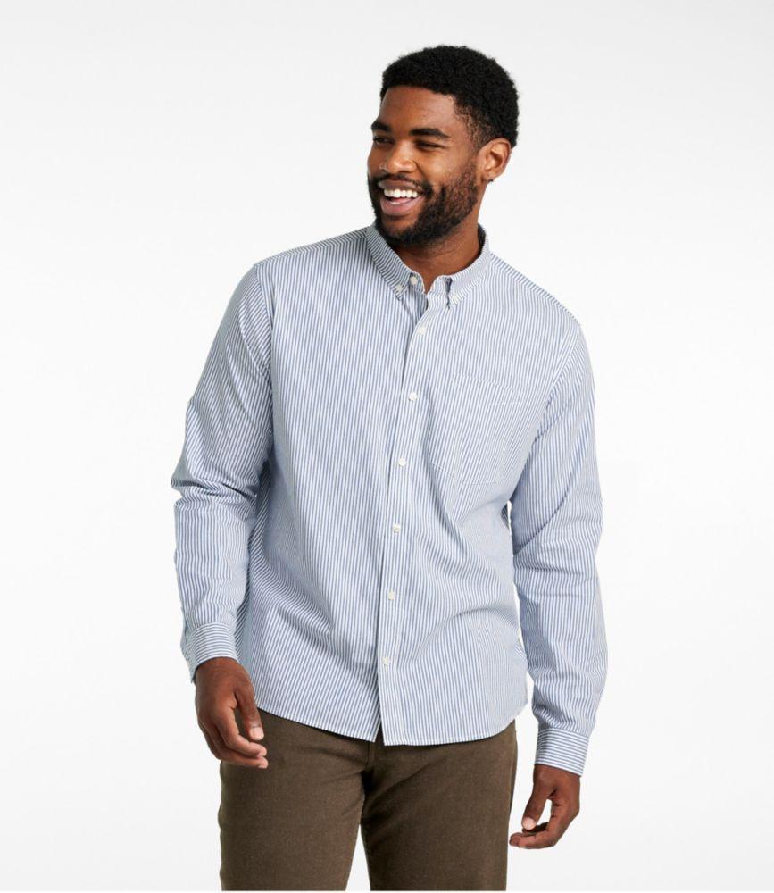 
                            Men's Signature Stretch Poplin Shirt, Long-Sleeve, Slim Fit
                         Product Image