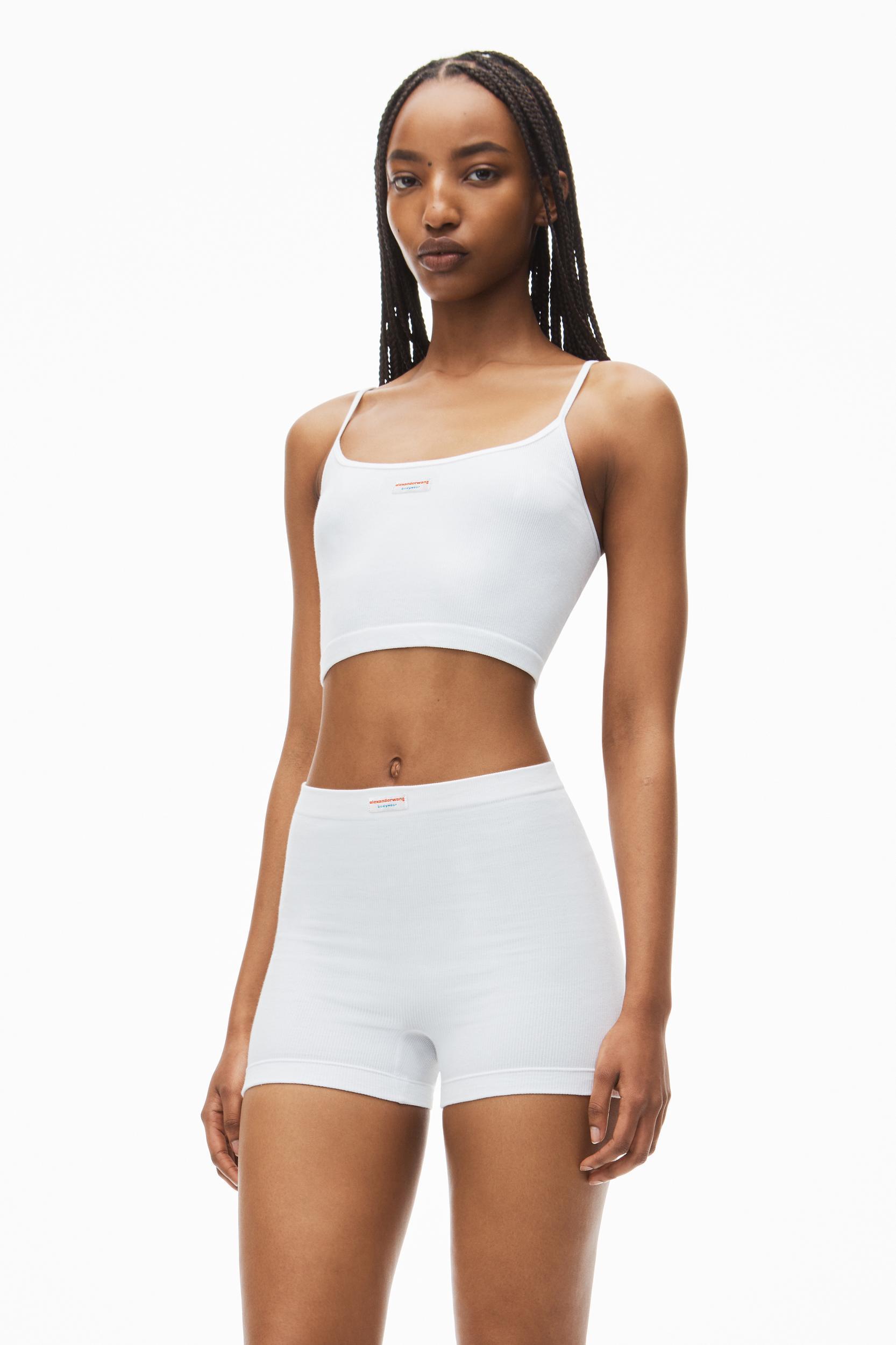 Crysal Hotfix Cami Dress In Waffle Knit Product Image