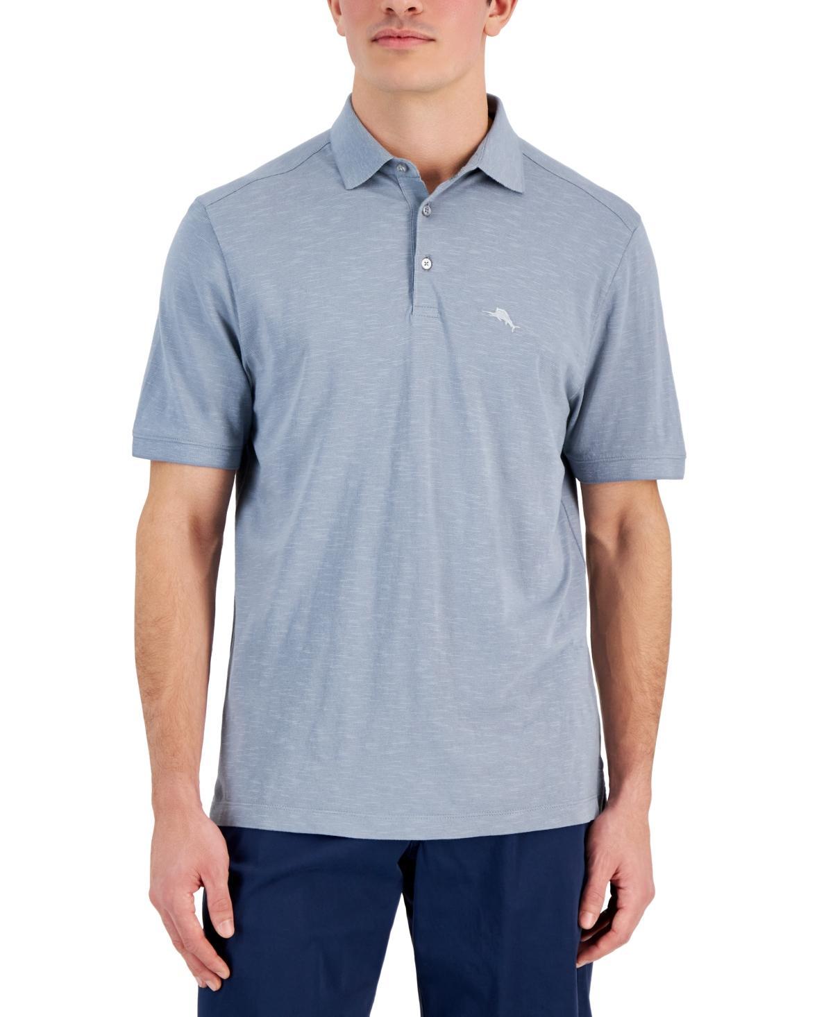 Tommy Bahama Mens Portola Point Space-Dyed Stripe Polo Shirt Product Image