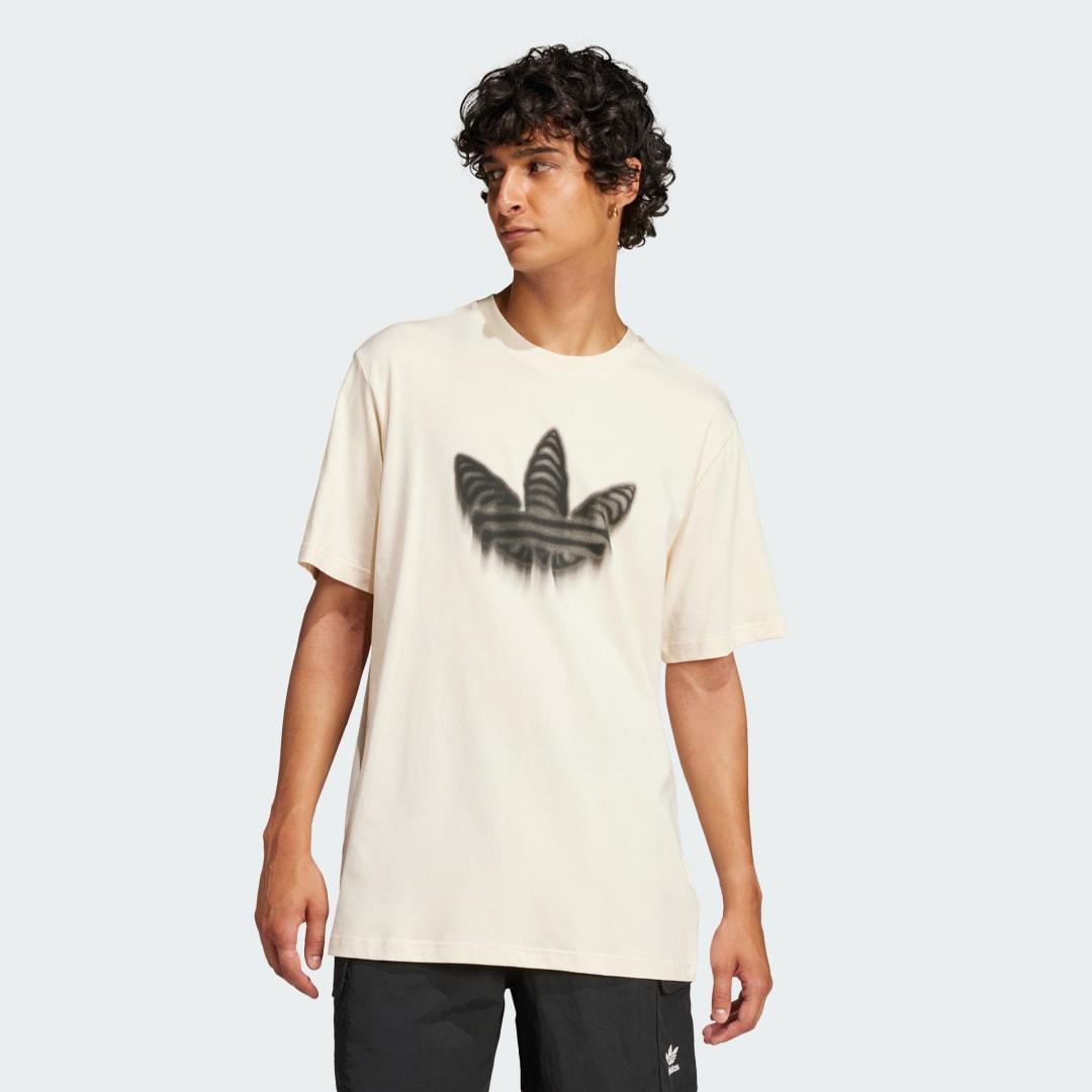 adidas Skeleton Trefoil Tee Collegiate Purple XS Mens Product Image