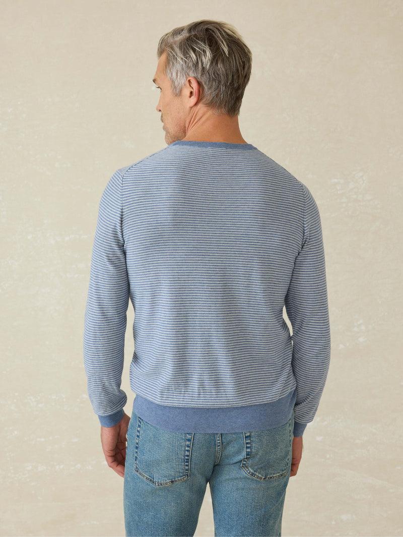 Movement™ Crewneck Sweater - Coastal Shore Stripe Product Image