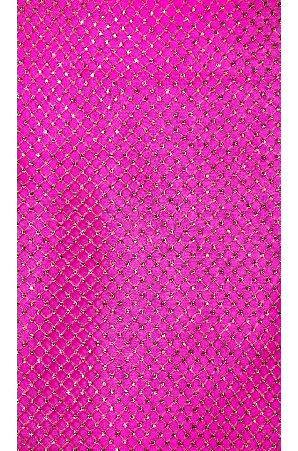 x REVOLVE Niecy Mesh Sparkle Mini Skirt Amanda Uprichard Product Image