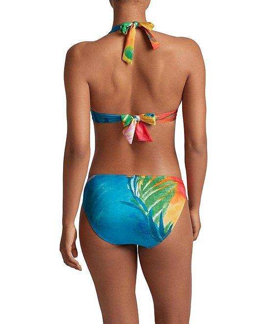 Lauren Ralph Lauren Engineered Paradise Floral Side Rattan Ring Hipster Swim Bottom Product Image