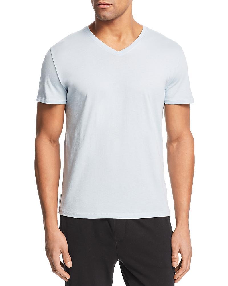 Mens Classic Jersey V-Neck T-Shirt Product Image