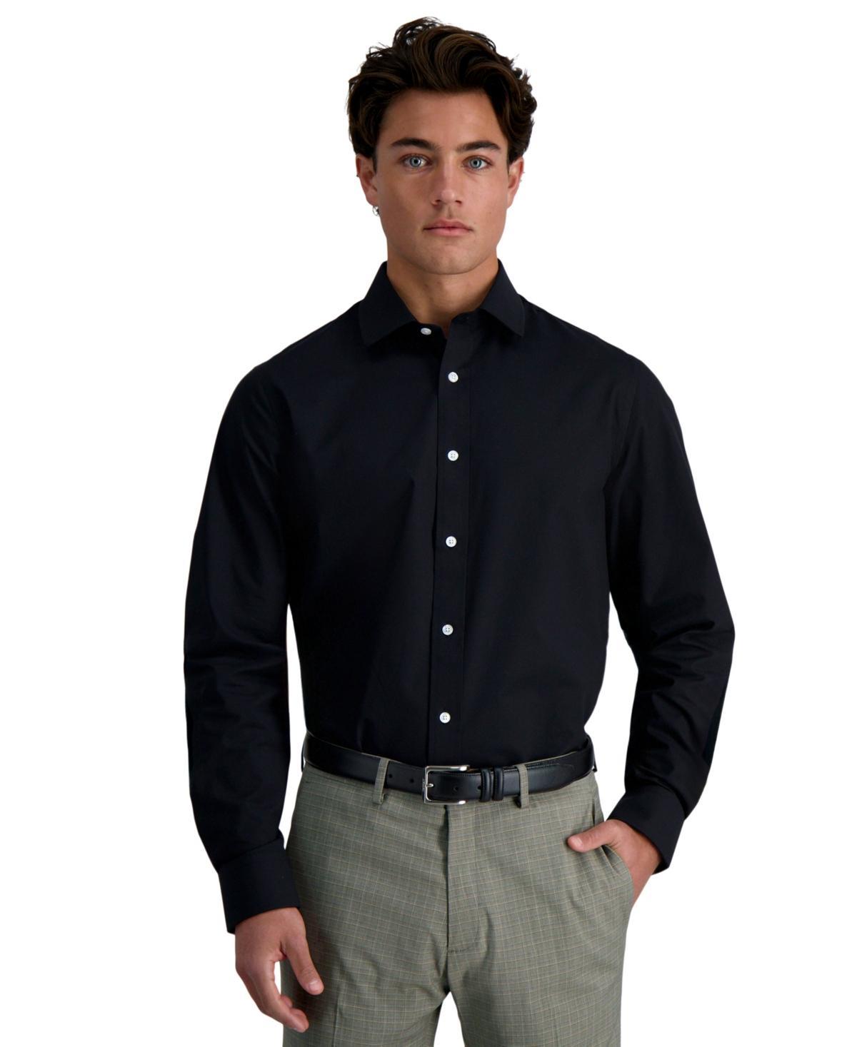 Mens Haggar Premium Comfort Classic Fit Dress Shirt Purple Product Image