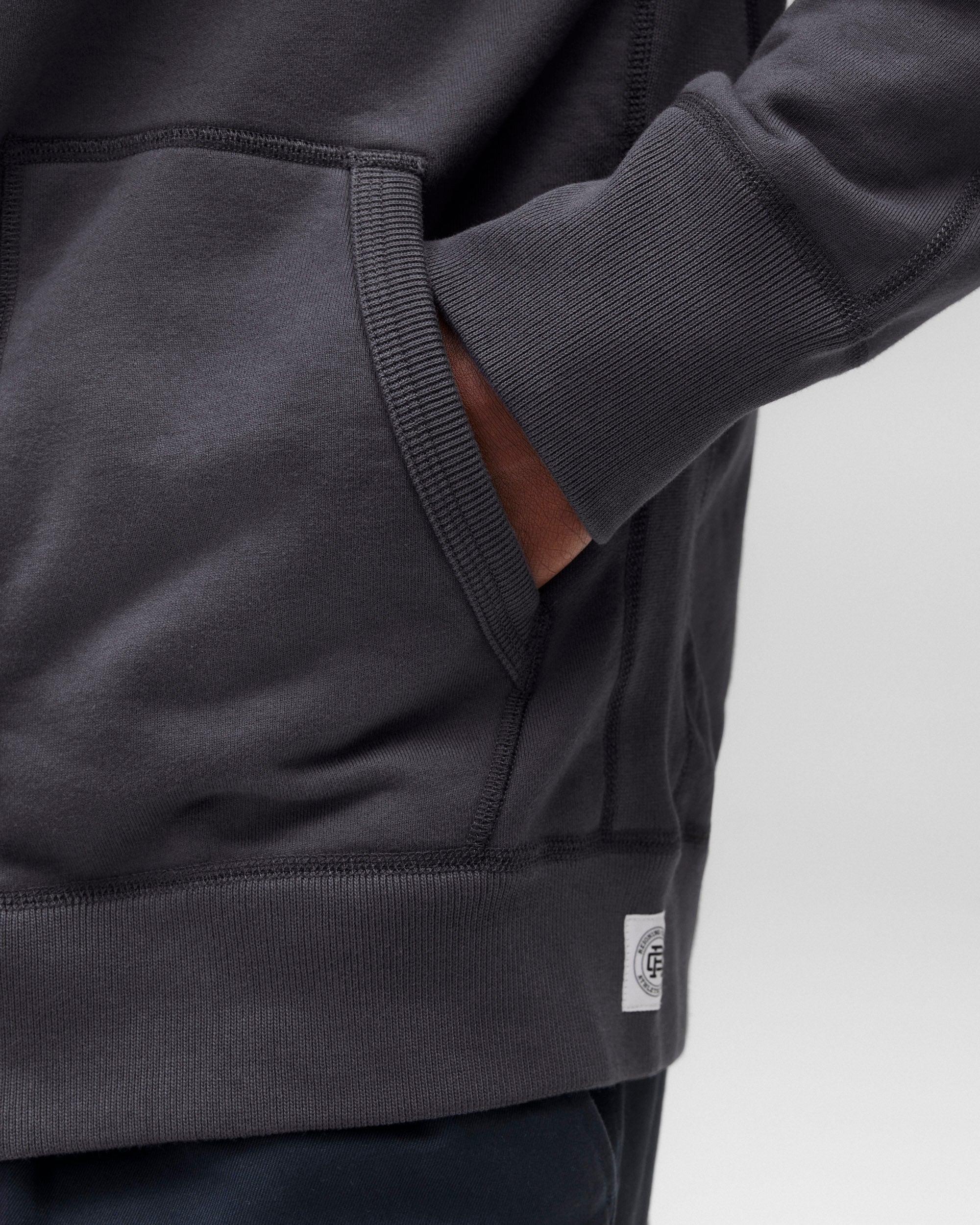 Midweight Terry Slim Zip Hoodie Male Product Image