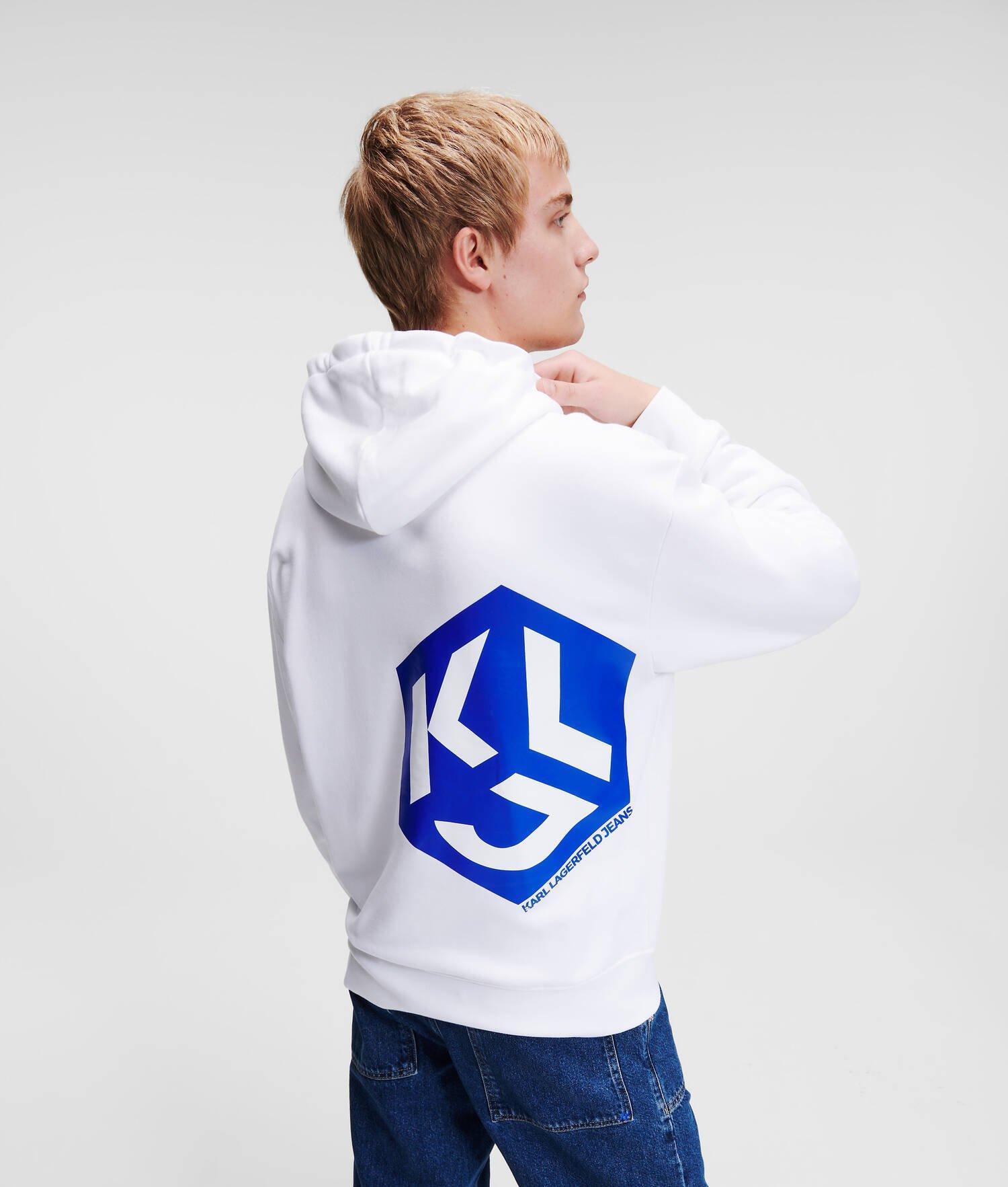 KLJ MONOGRAM GRAPHIC HOODIE Product Image
