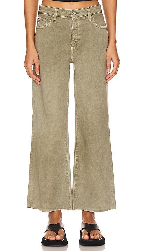 Saige Wide Leg Crop AG Jeans Product Image