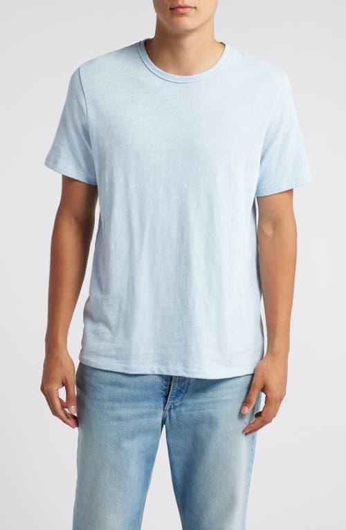 rag & bone Men's Classic Flame Slub Cotton T-Shirt in Light Blue at Nordstrom, Size Medium Product Image