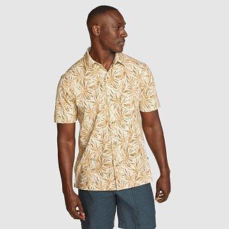 Men's Baja Knit Button-Up Shirt Product Image