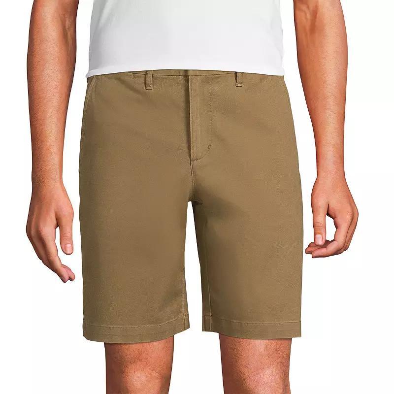Men's Lands' End 9-inch Comfort-Waist Comfort-First Knockabout Chino Shorts, Size: 44, Soft Pink Product Image