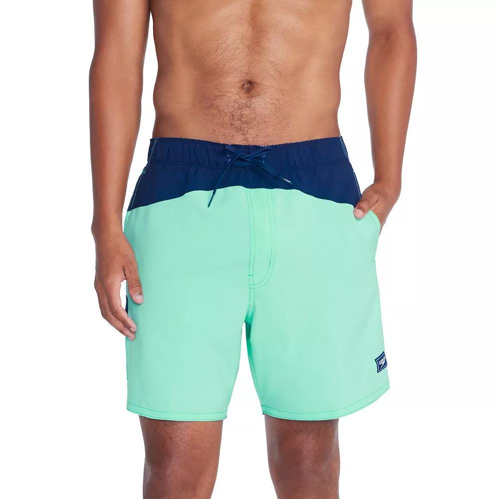Men's Speedo 6.5" Marina Flex Swim Trunks, Size: Large, Arctic Blue Product Image