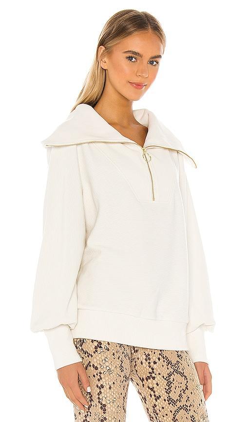 Vine Oversized 1/2-Zip Pullover Sweatshirt Product Image