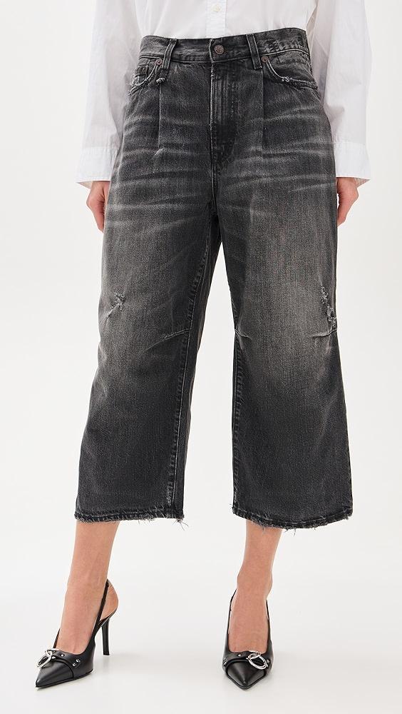 R13 Crop Wide Leg Jeans | Shopbop Product Image