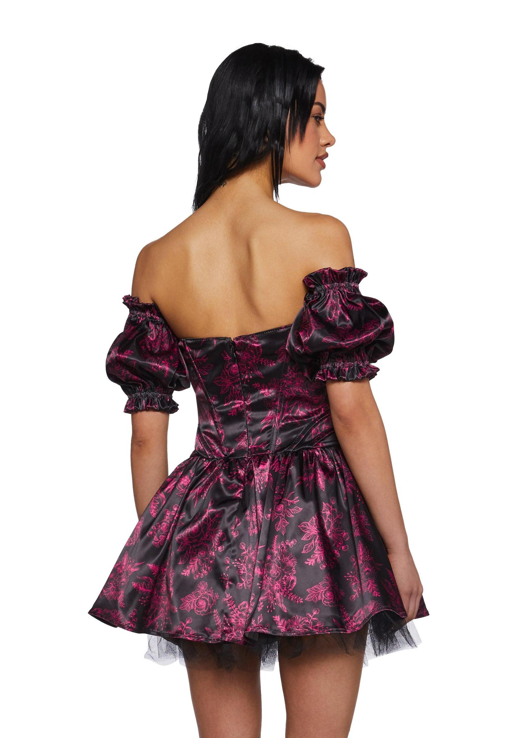 Holding Court Corset Dress - Black Baby Product Image
