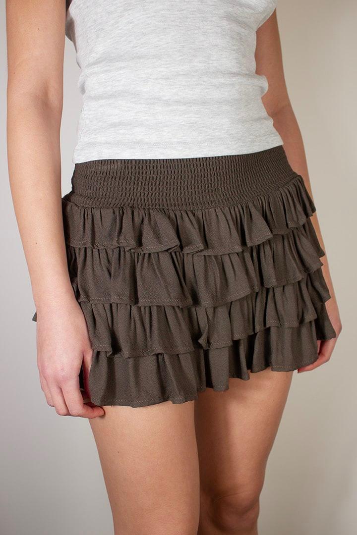 Mini ruffle skort Product Image