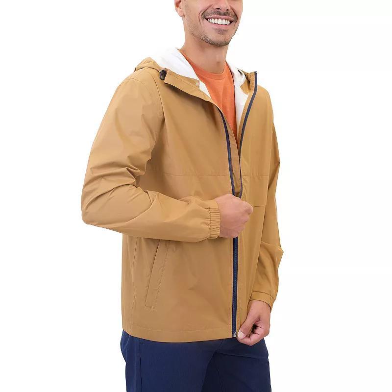 Mens Mountain and Isles Waterproof Rain Jacket Green Product Image