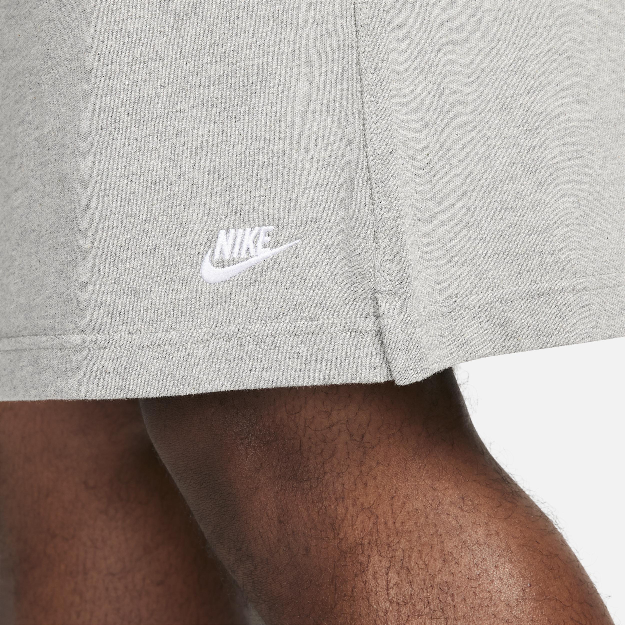 Big & Tall Nike Club Knit Shorts, Men's, Size: 3XL Tall, Black White Product Image