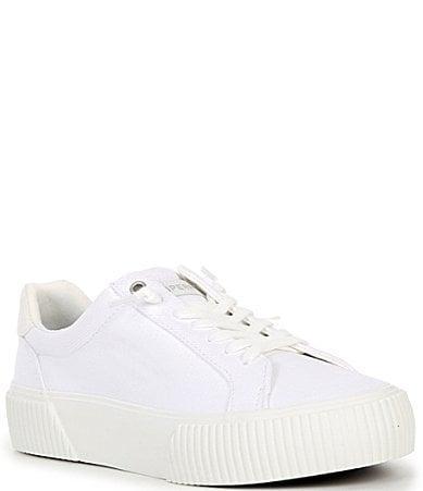Sperry Womens Bermuda LTT Canvas Platform Sneakers Product Image