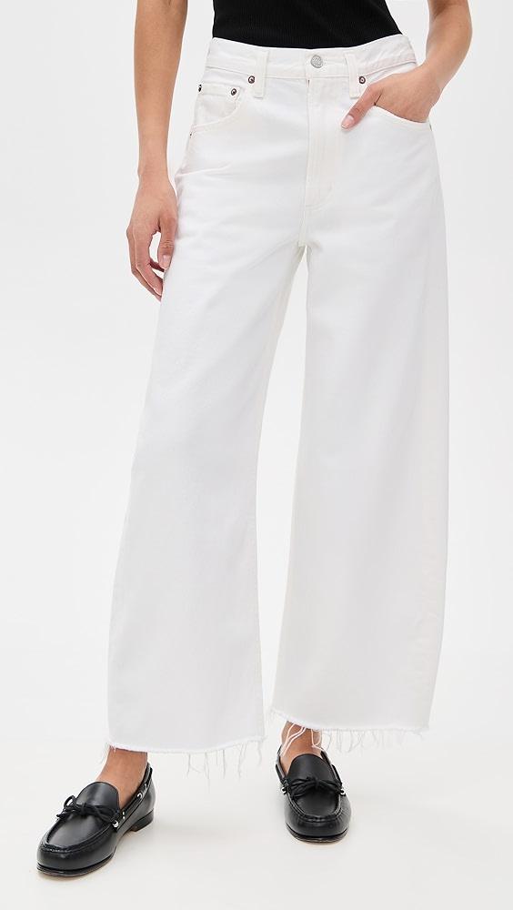 AGOLDE Low Curve Fray Jeans | Shopbop Product Image