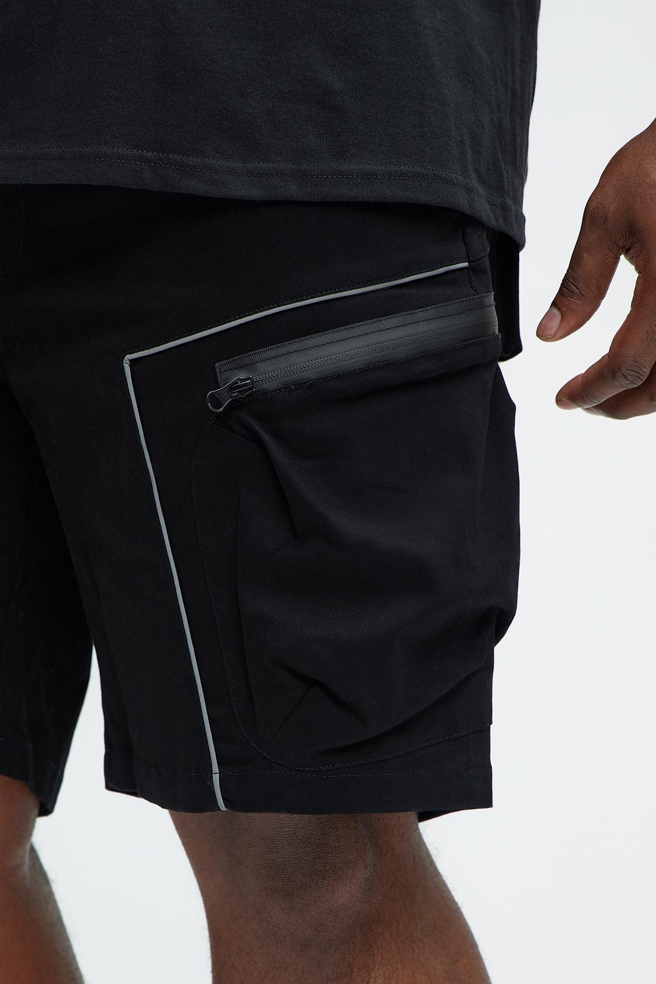 Word On The Street Utility Short - Black Product Image