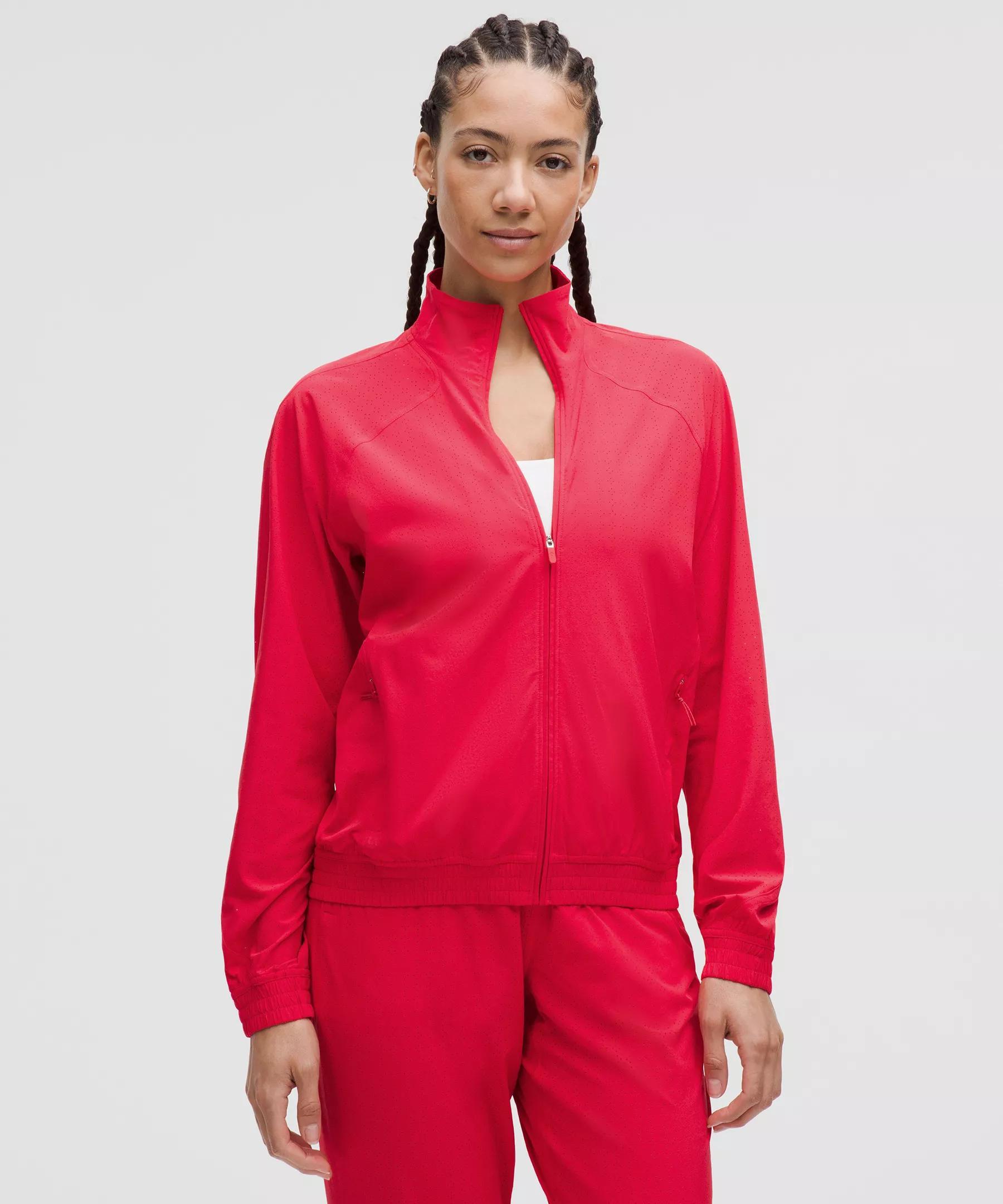 Adapted State Perforated Track Jacket Product Image