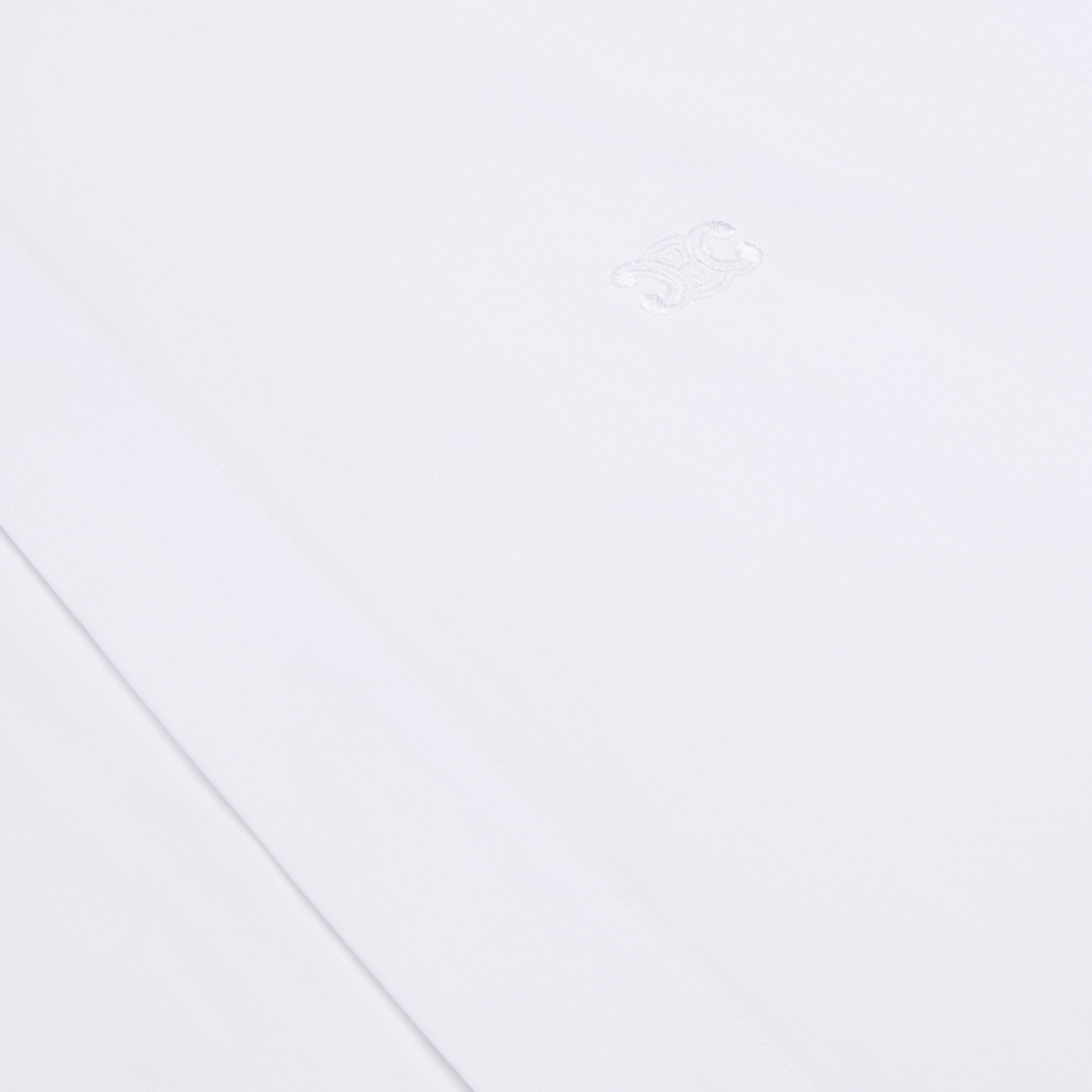 loose shirt in cotton poplin Product Image