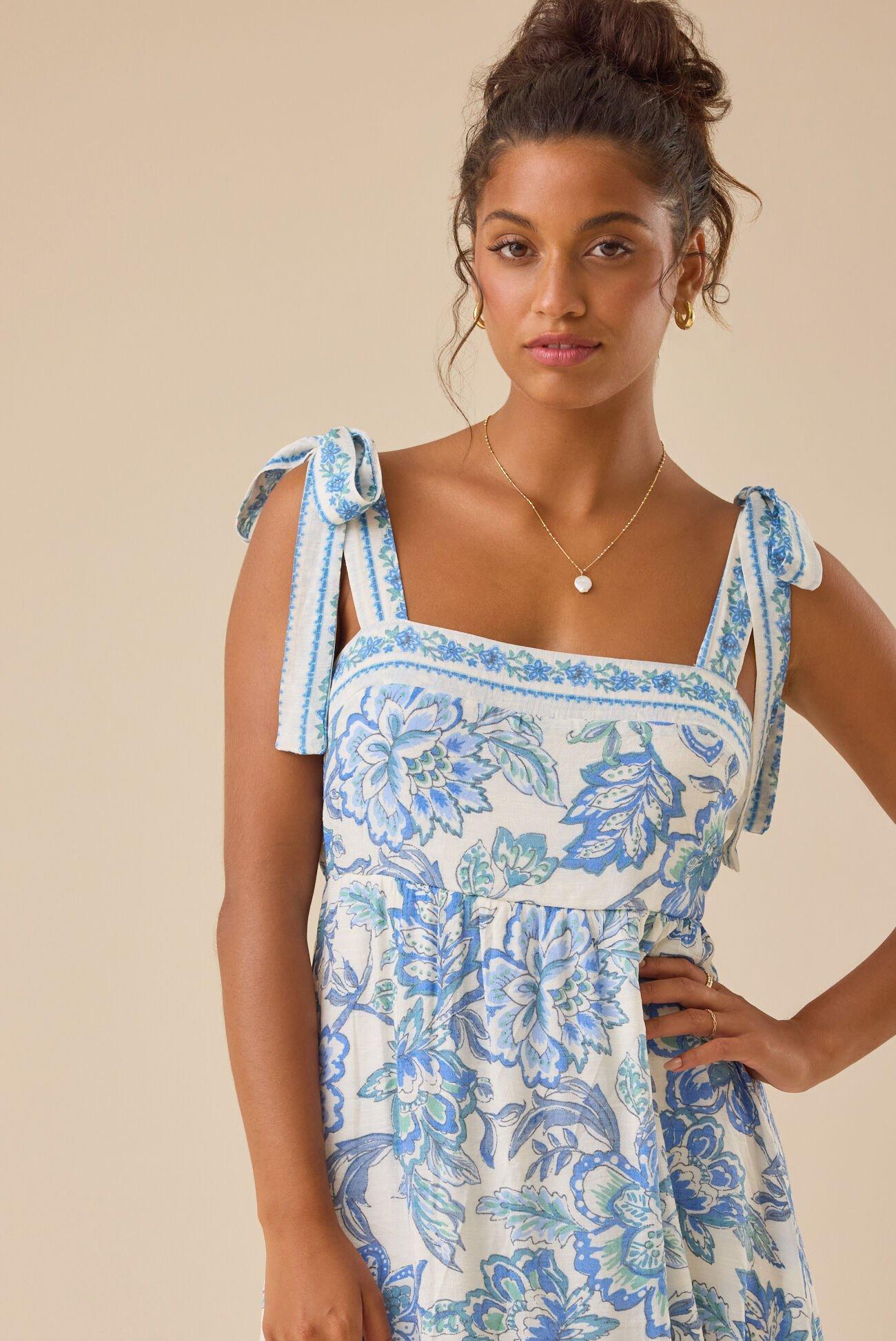 Sasha Floral Maxi Dress Product Image