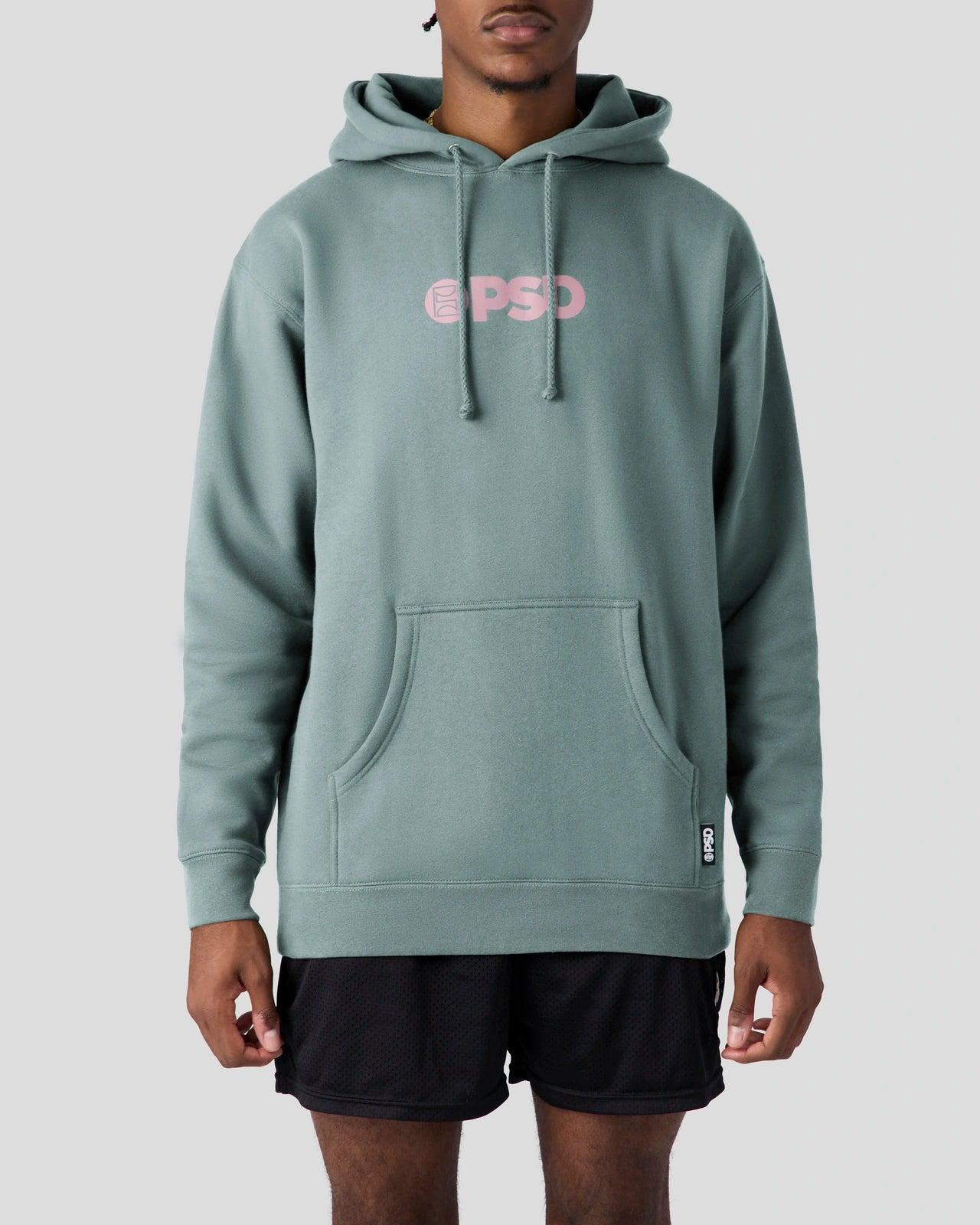 PSD Dusty Sage Hoodie Male Product Image