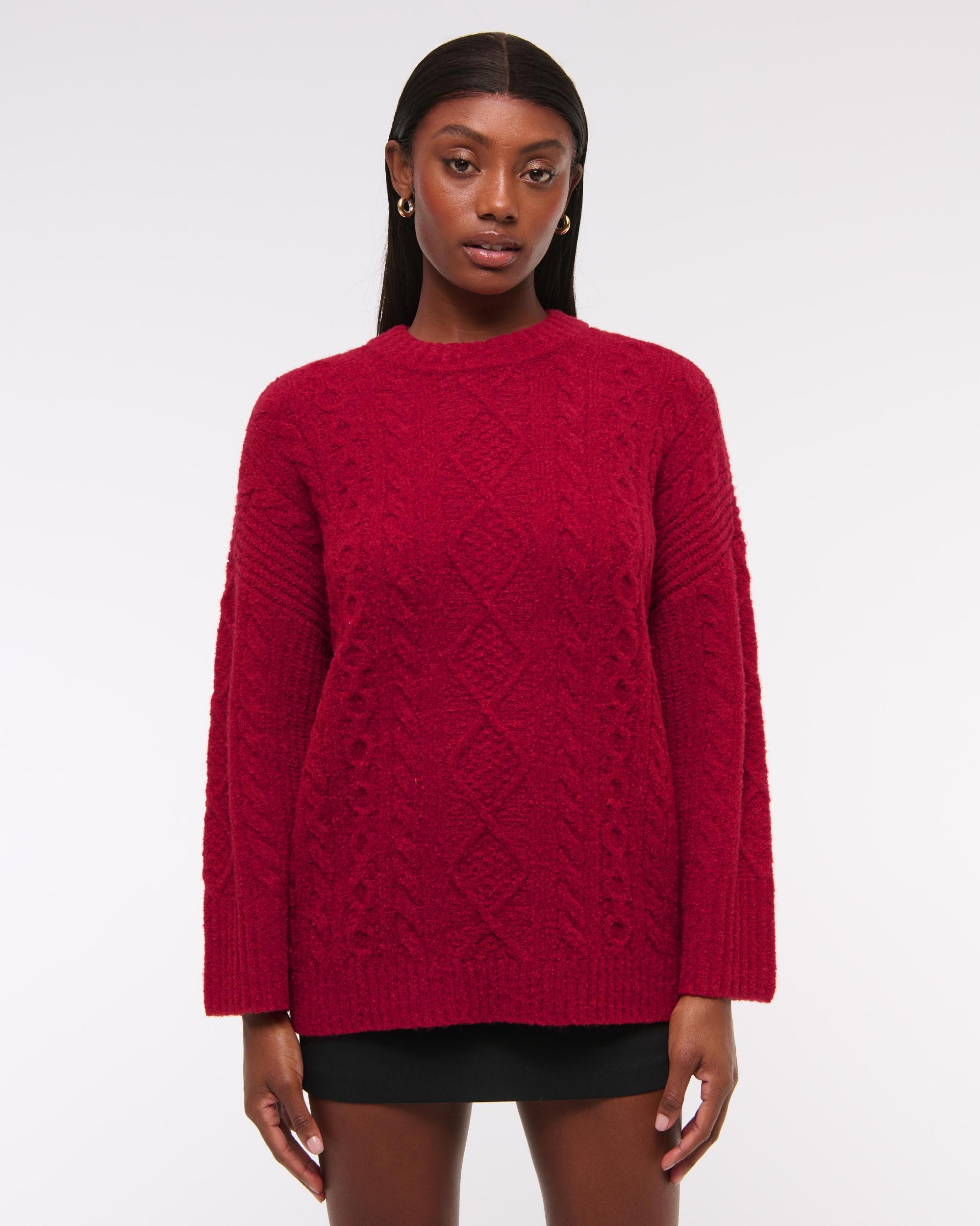 Relaxed Lounge Fairisle Crew Sweater Product Image