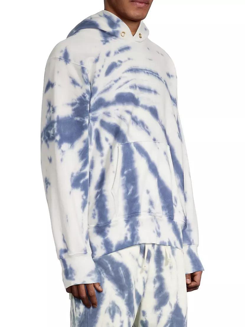 Tie-Dye Cropped Hoodie Product Image