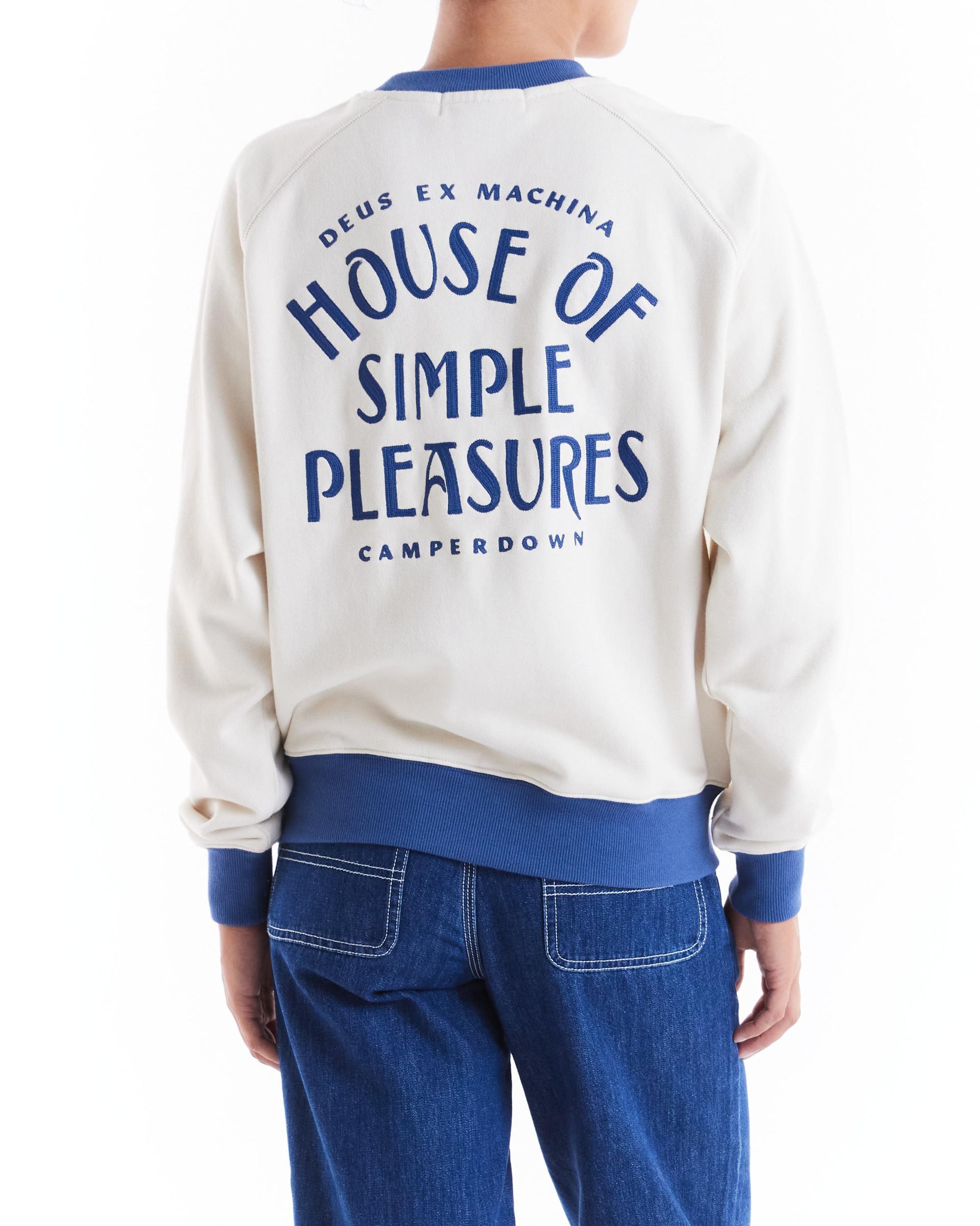 Canyon Crew Neck - Dirty White Product Image