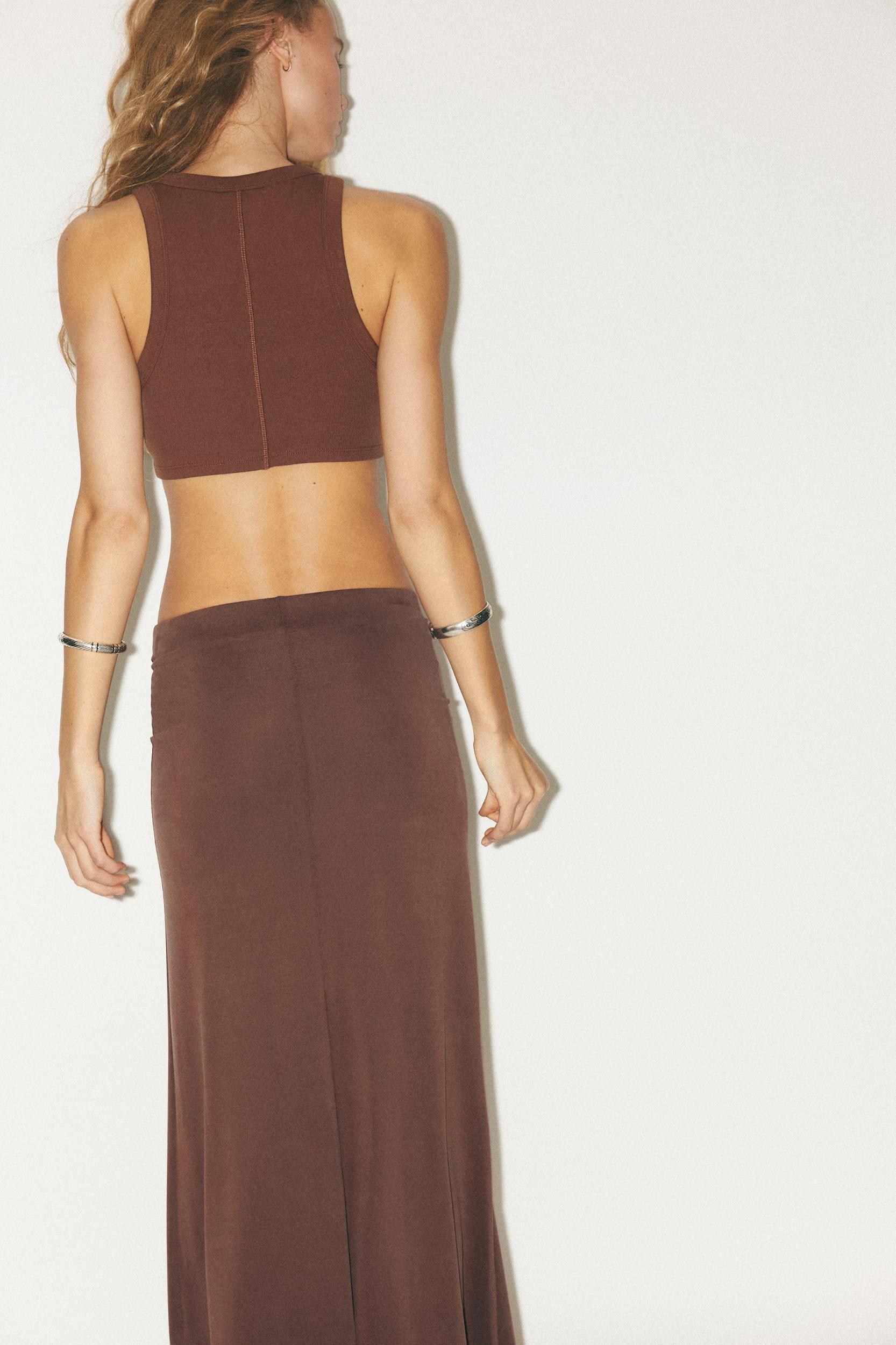 FLOWY MIDI SKIRT Product Image