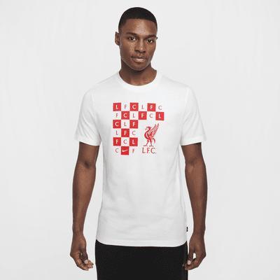 Liverpool FC Nike Men's Soccer Checkered T-Shirt Product Image