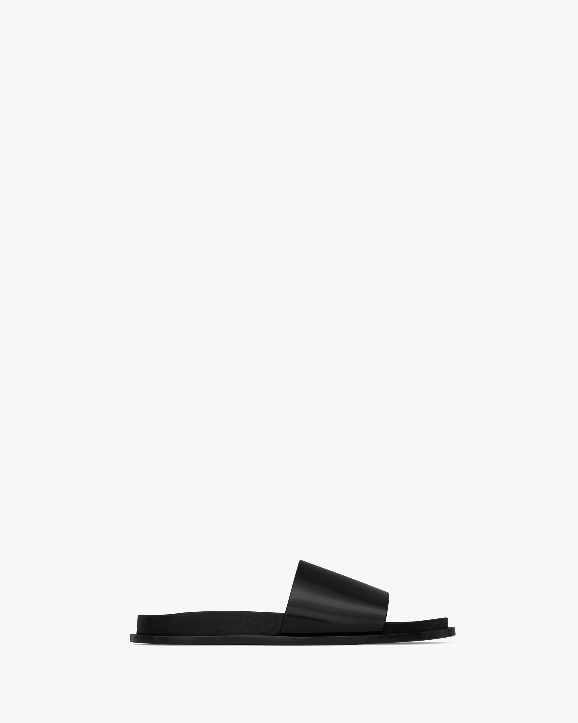 NICHOLS slides in glazed leather Product Image