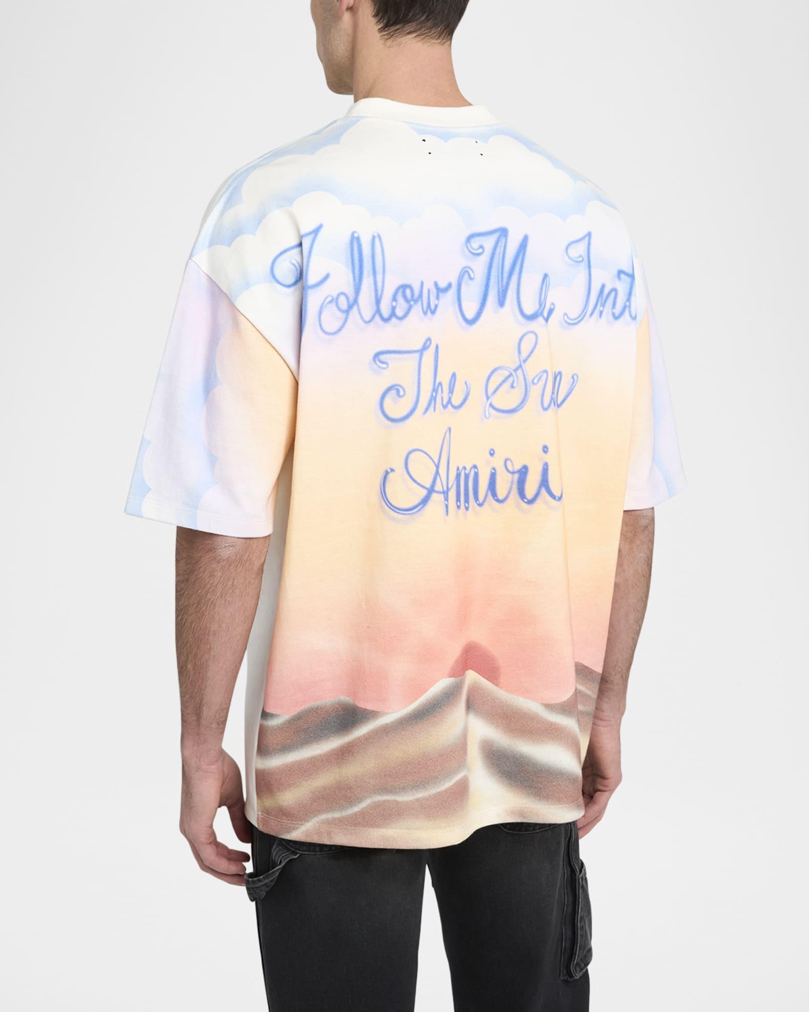 Men's Follow Me Cotton Graphic T-Shirt Product Image