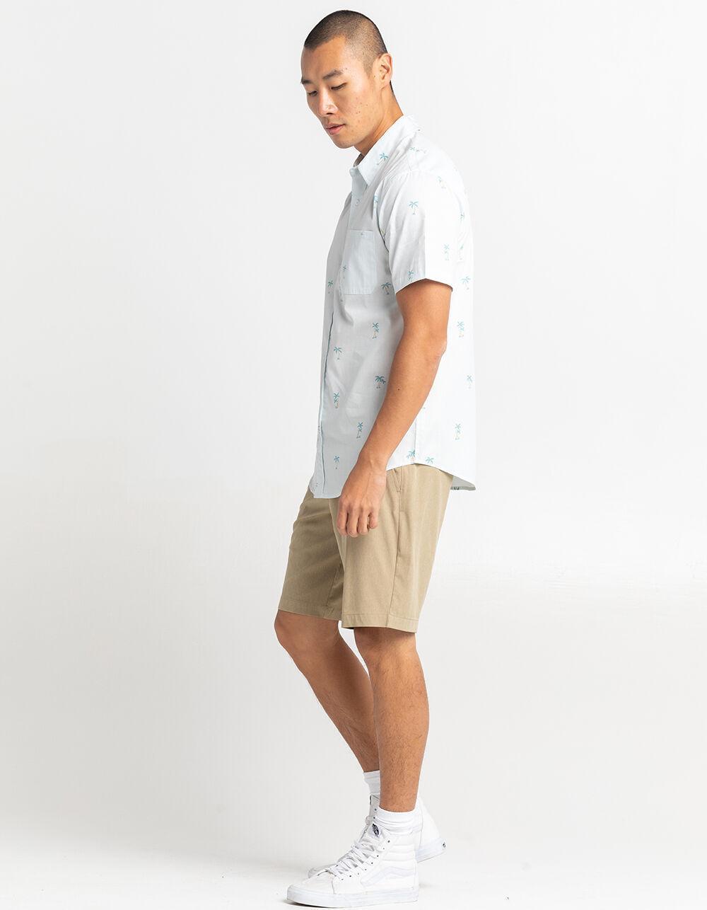 RSQ Mens Hybrid Shorts - DK KHAKI Product Image